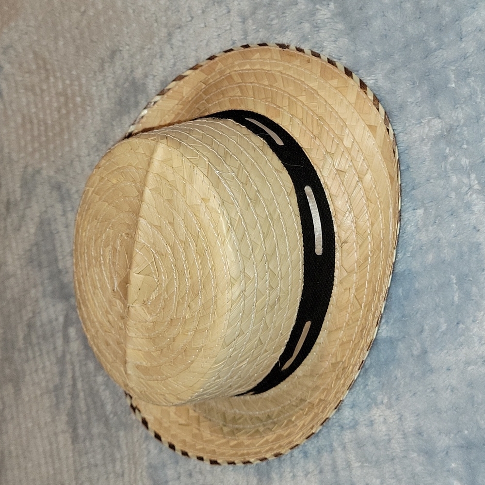Artesanal Baby Boy Straw Hat